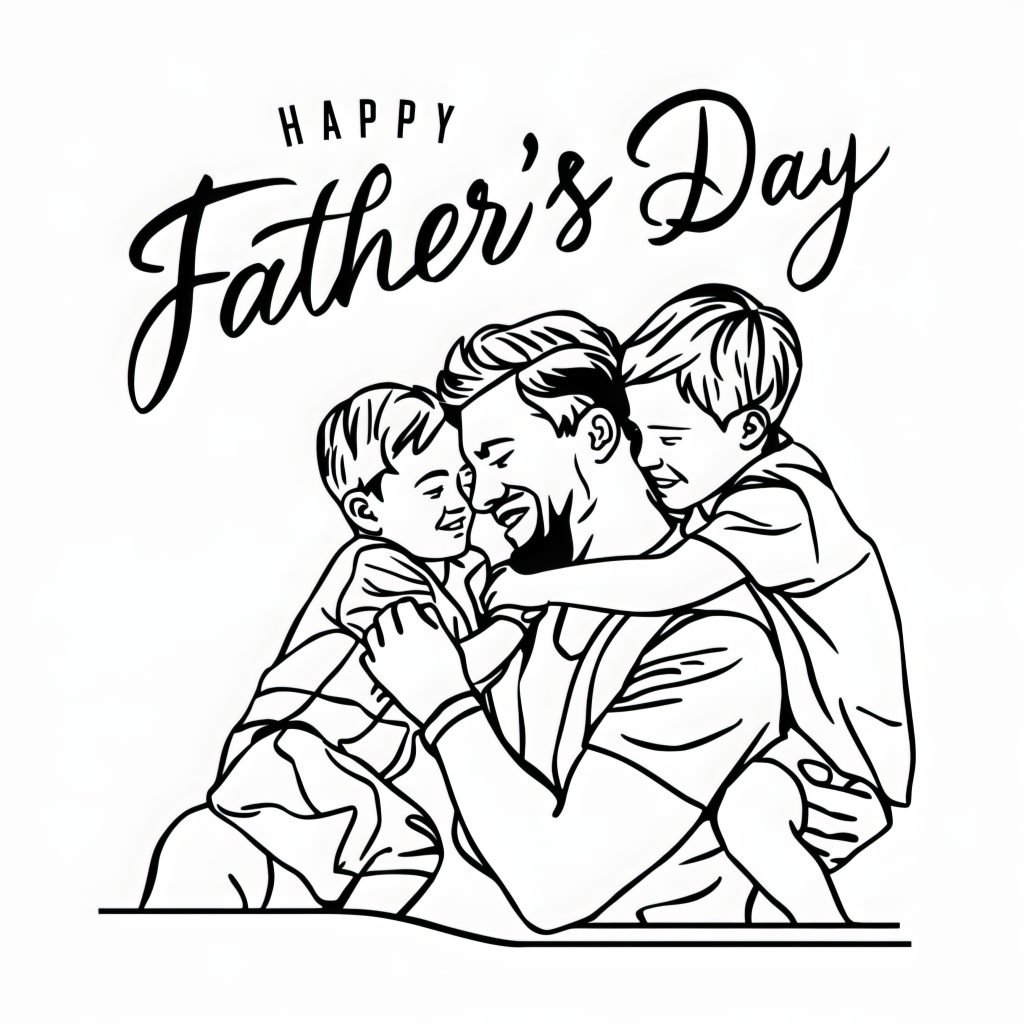 Father’s Day Hugs A Heartwarming Celebration of Love