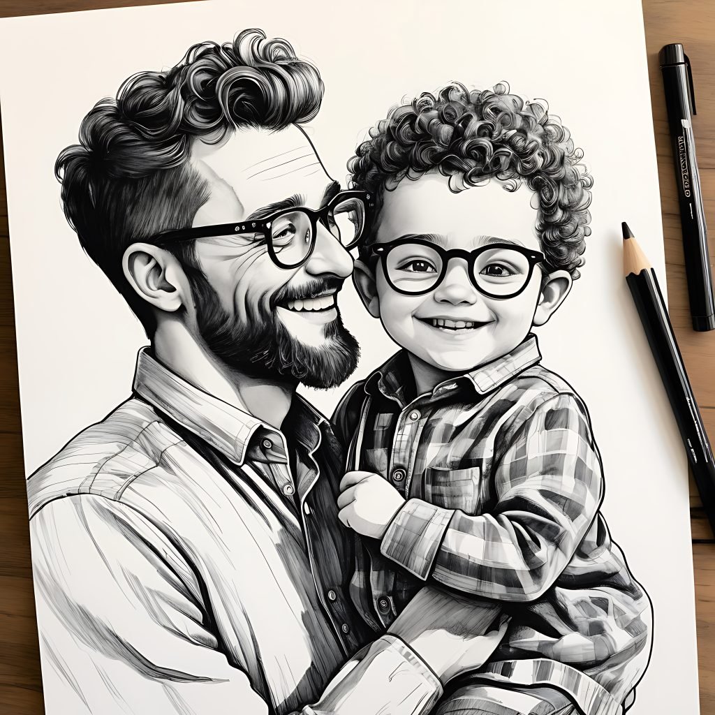 Like Father Like Son A Timeless Fathers Day Portrait