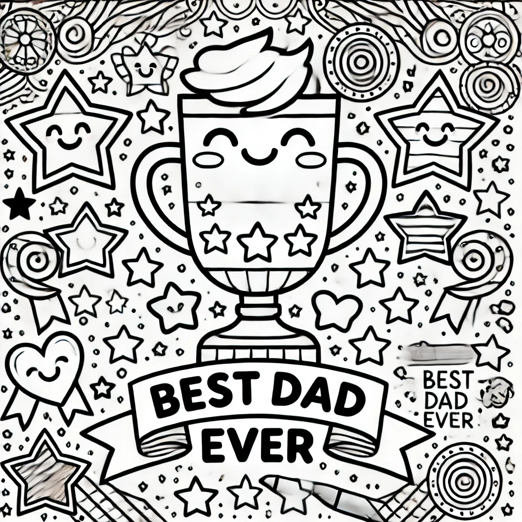 Trophy for Best Dad