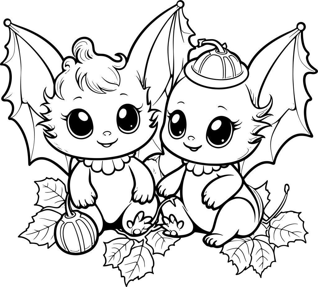 two little bats that are called bat word bat