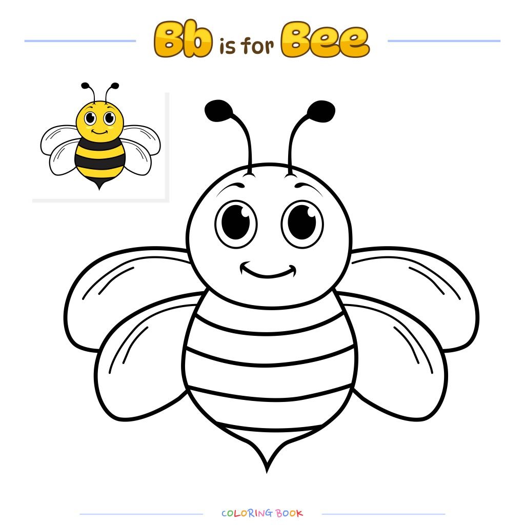 Amazing Bee Coloring Pages FREE to Print – Get Yours Now!