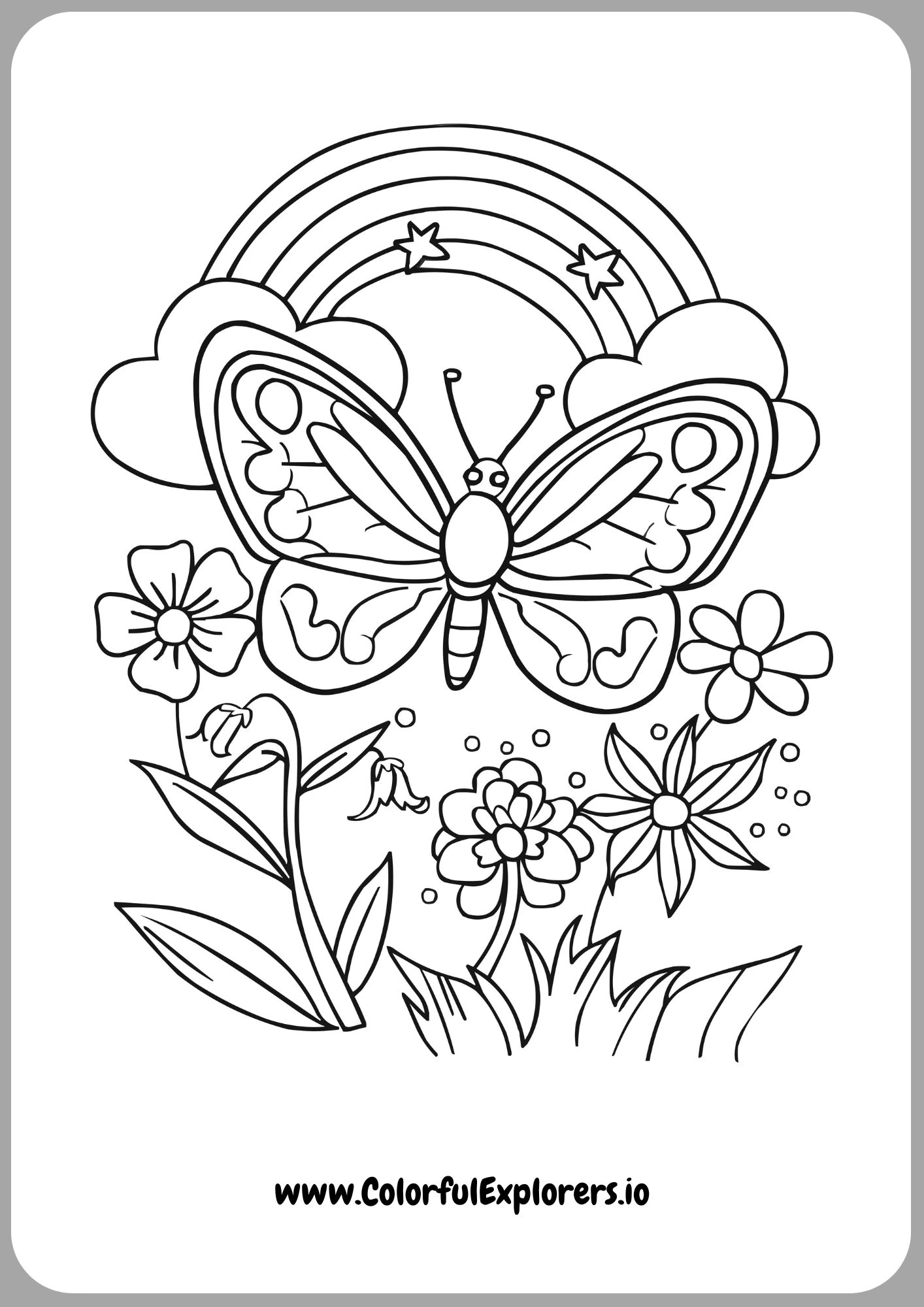 Spring Coloring Pages: 7 Free Printable PDFs