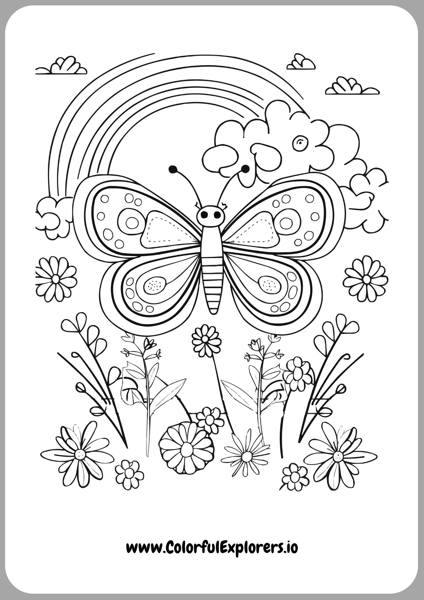 Spring Coloring Pages: 7 Free Printable PDFs