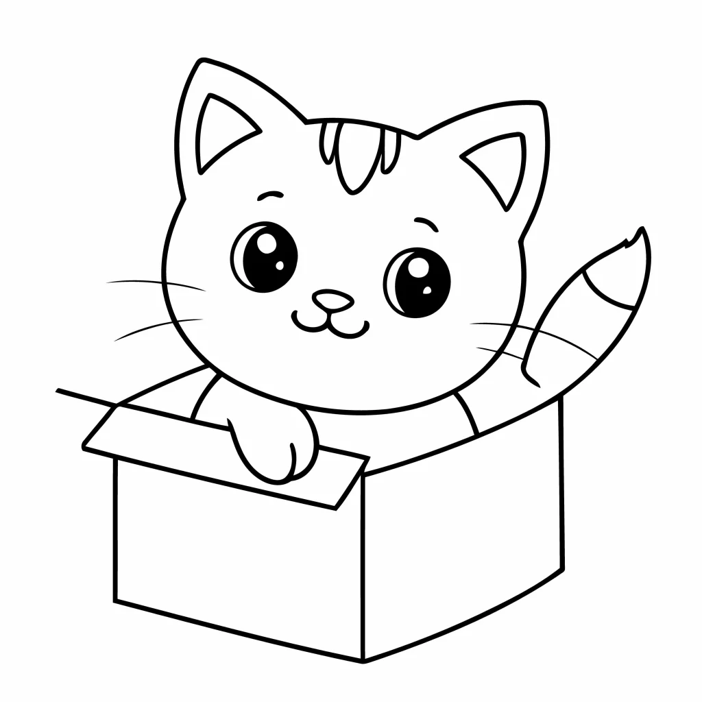 Adorable Kitty Cat Coloring Pages You Can Download for Free