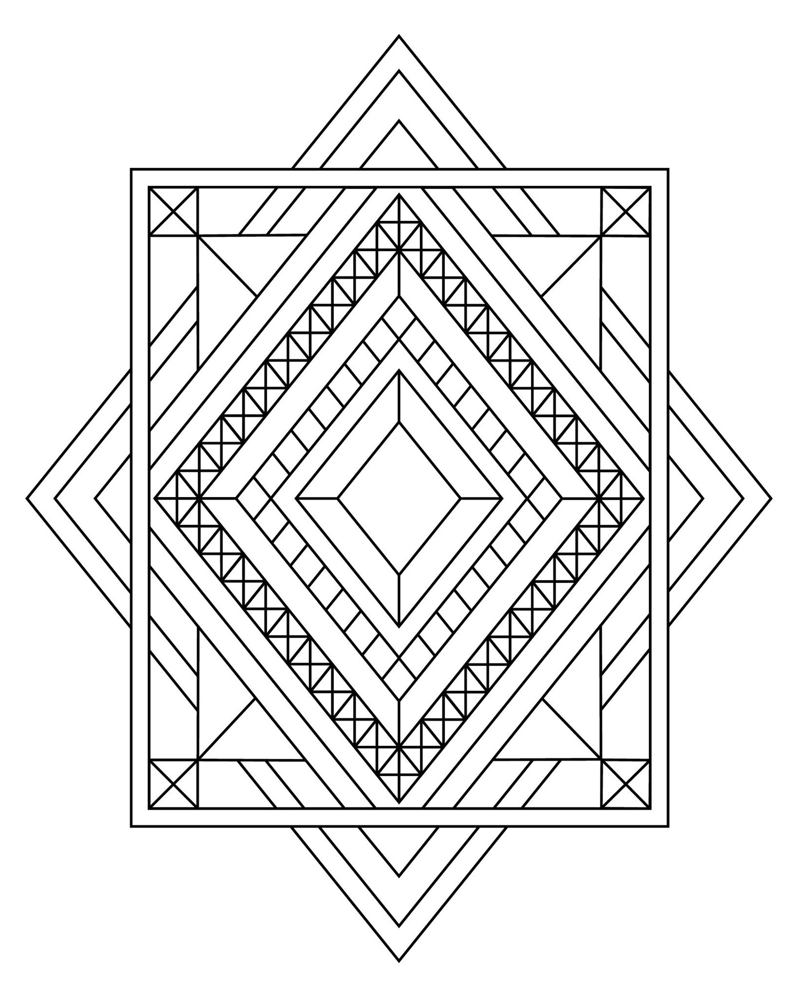 Mesmerizing Free Printable Triangle Templates—Check Now