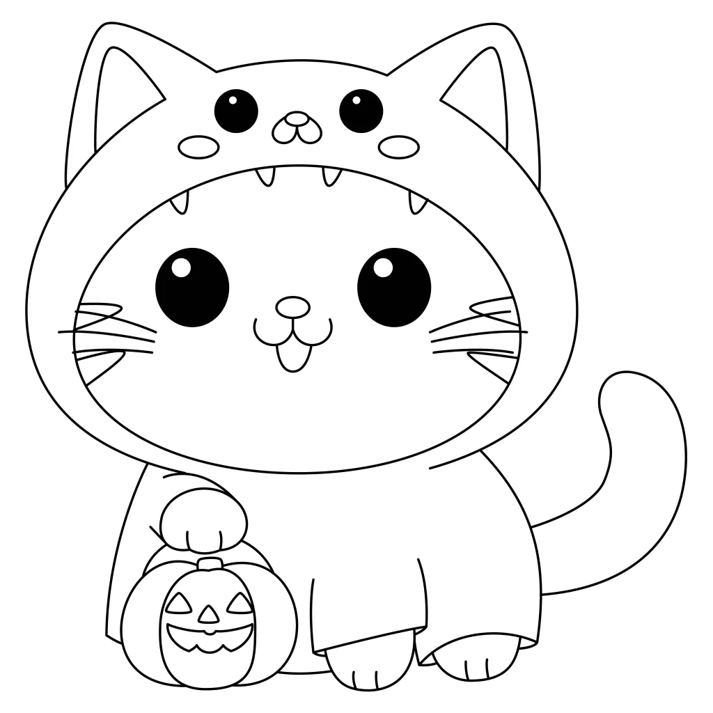 Adorable Kitty Cat Coloring Pages You Can Download for Free