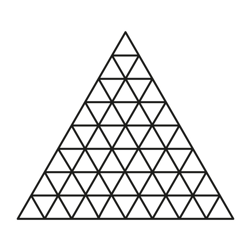 printable triangle templates