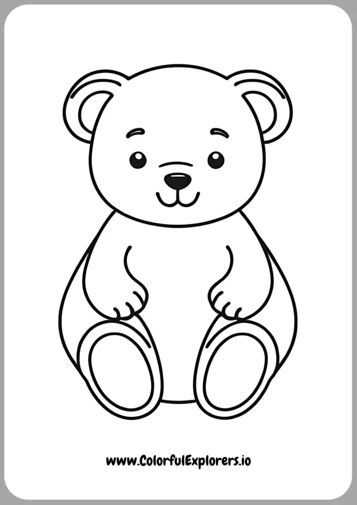 Bear Among Trees