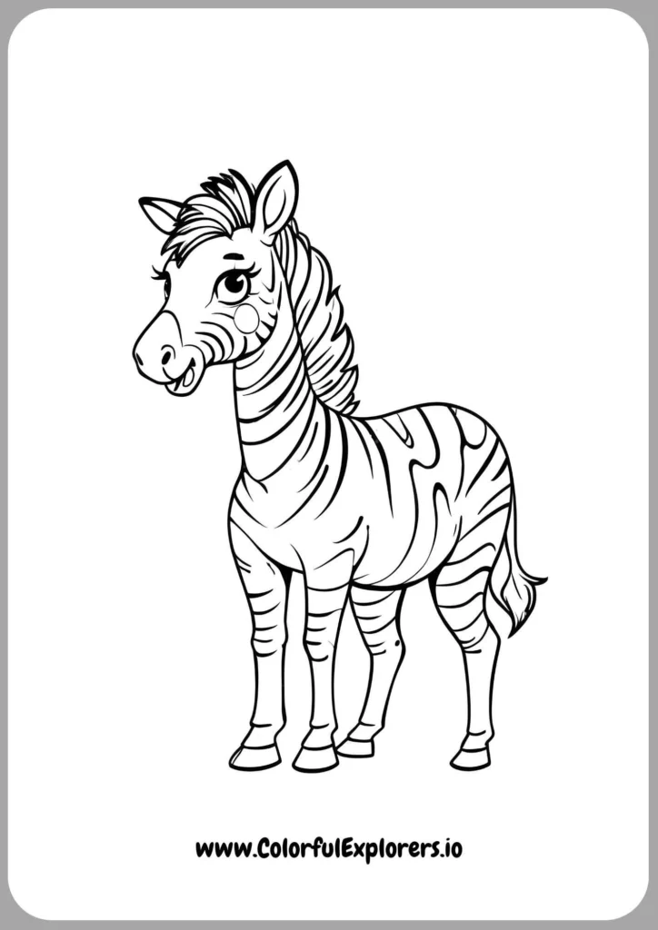 Bold Zebra Stripes for a Fun Challenge