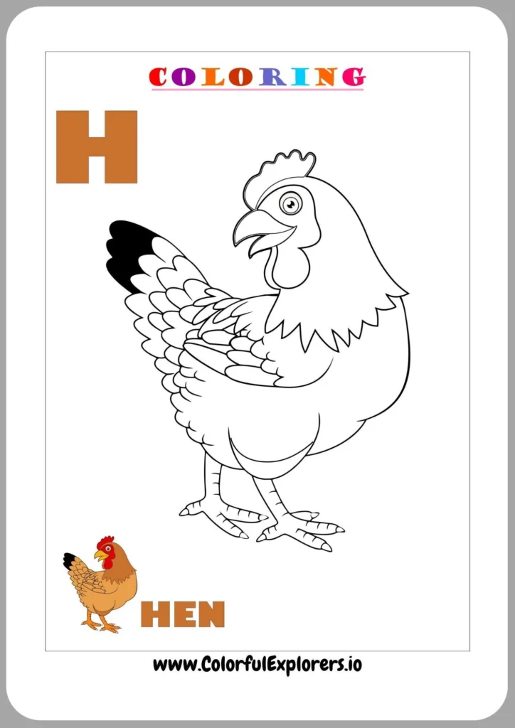 Chicken Family Walking