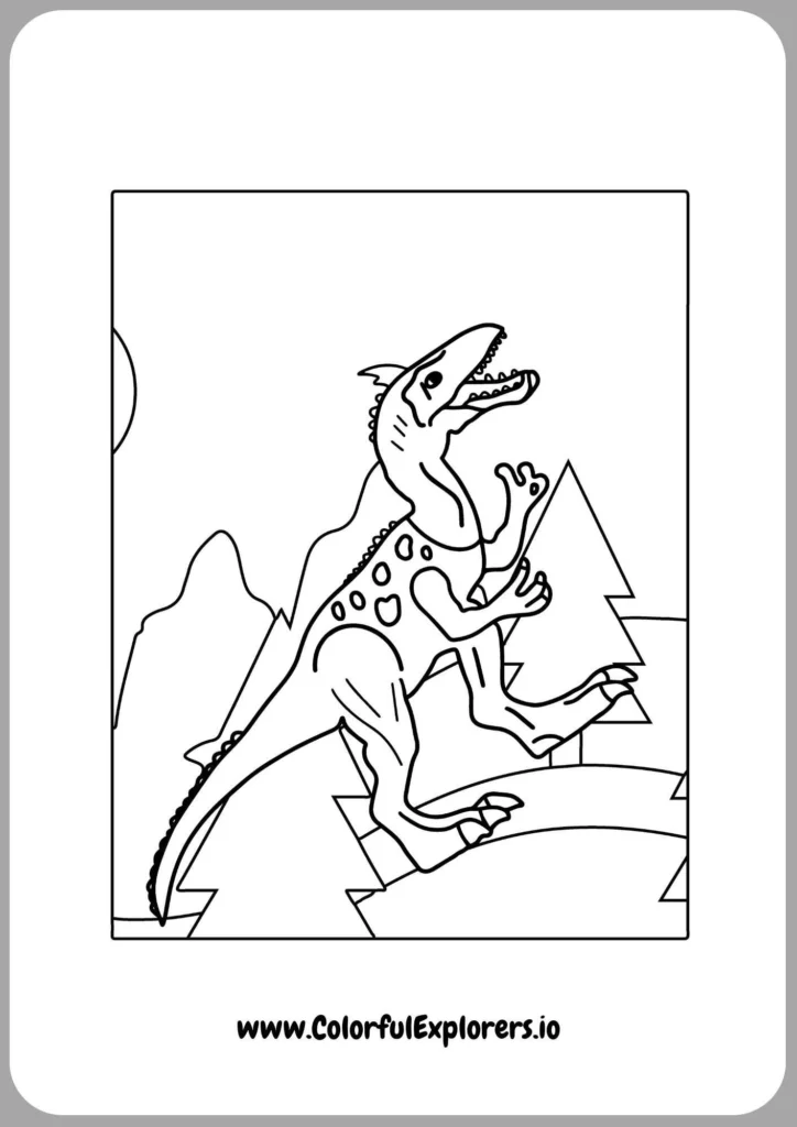 Color the Tank-Like Ankylosaurus for Fun