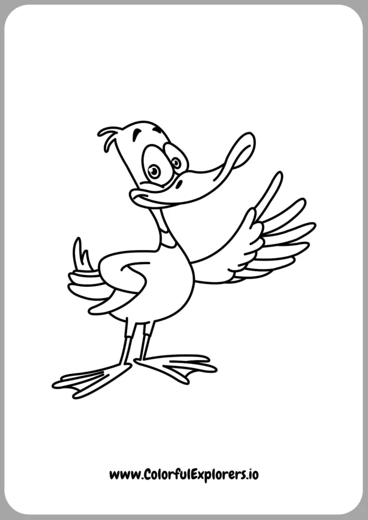Duck and Lily Pads Scene