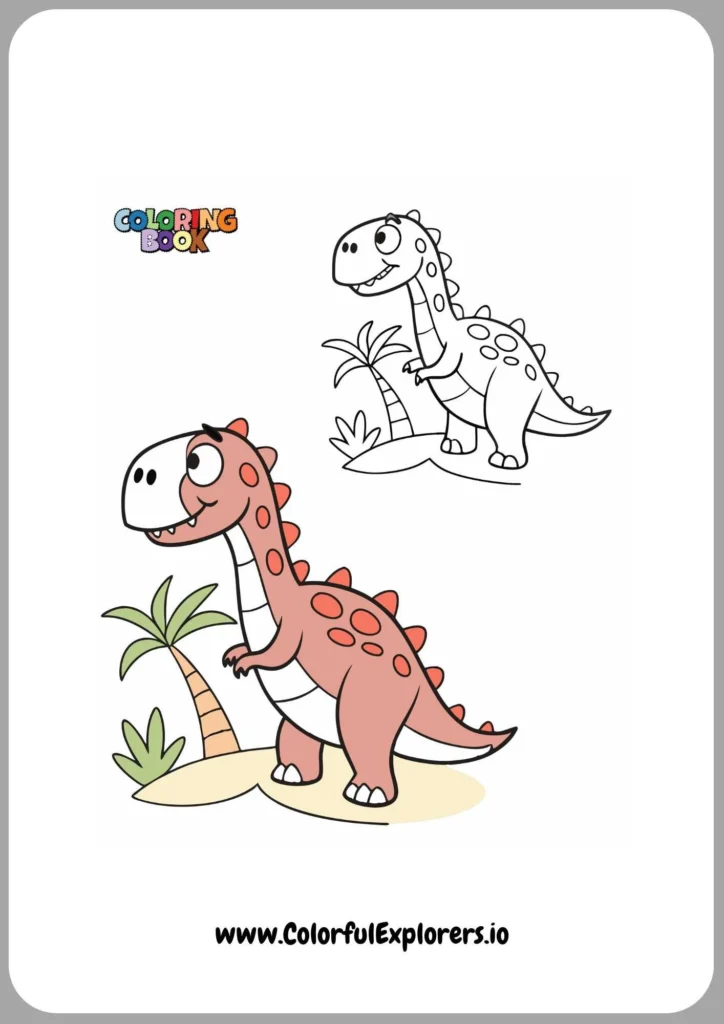 Fierce Ankylosaurus with Spiked Armor