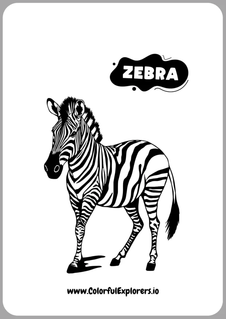 Fill the Zebra Stripes with Life