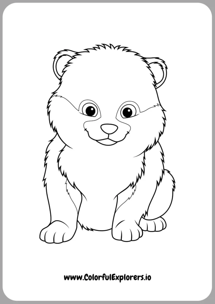 Happy Bear Cub