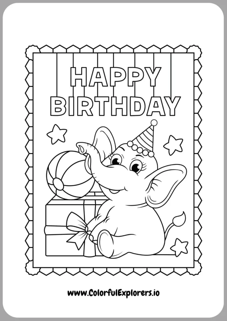 Happy Birthday Balloon Celebration