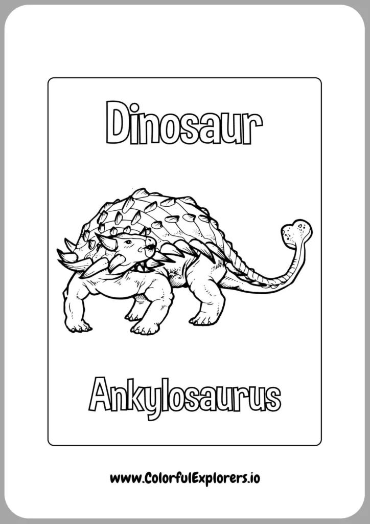 Mighty Ankylosaurus Stands Strong in History