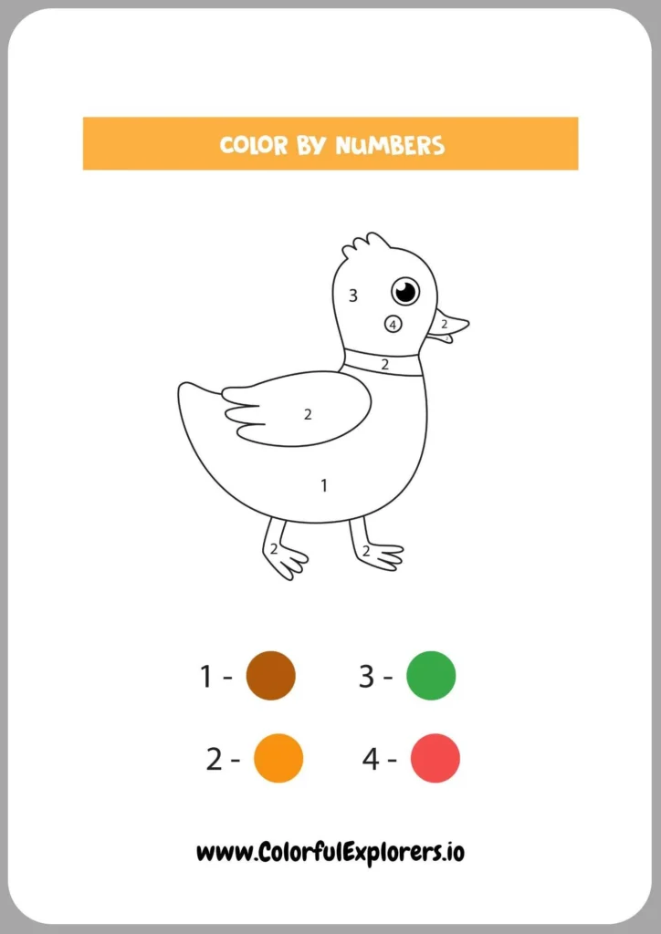 Quirky Duck with a Hat