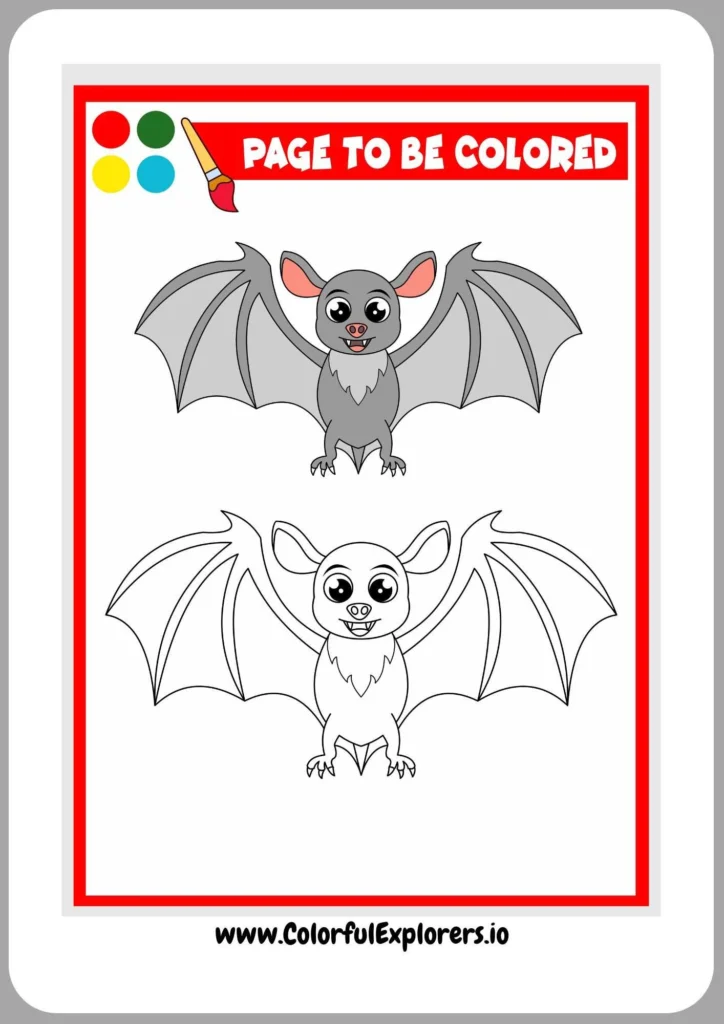 Scary Bat in a Graveyard