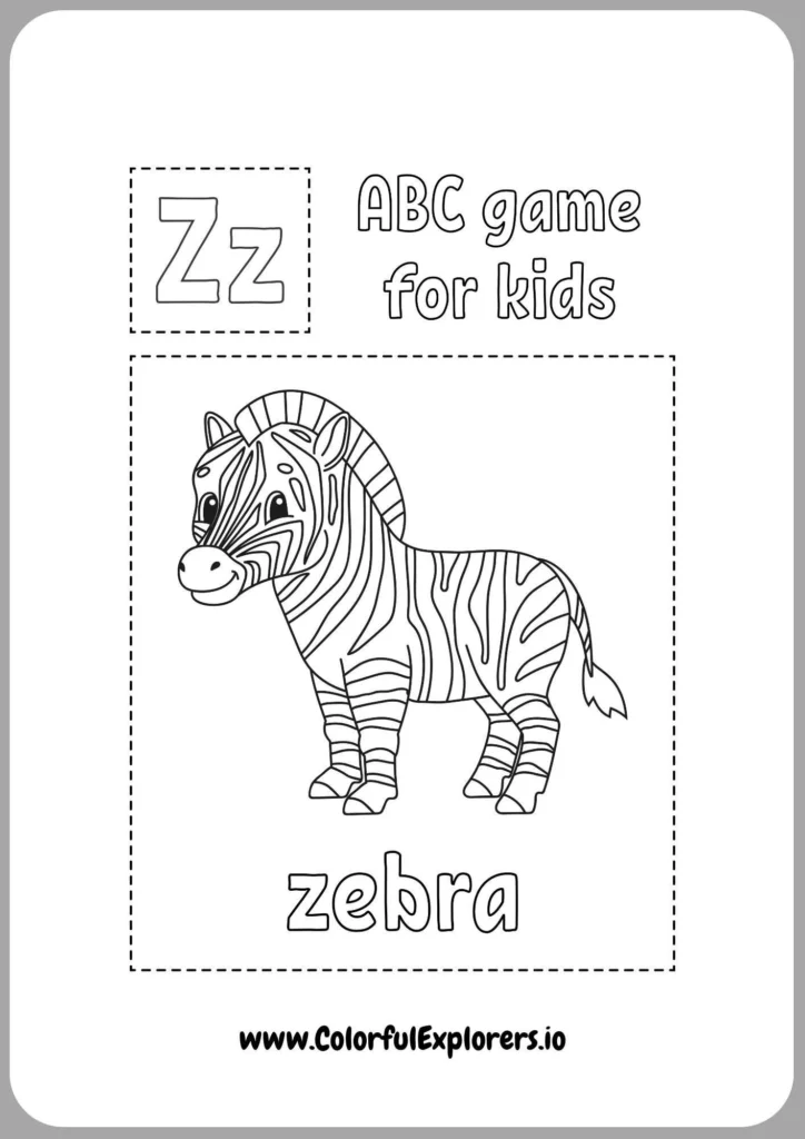 Zebra Stripes_ Color the Wild
