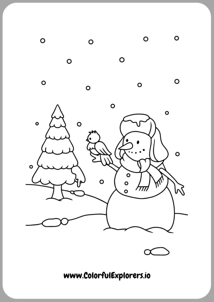 Penguin with Holiday Gifts
