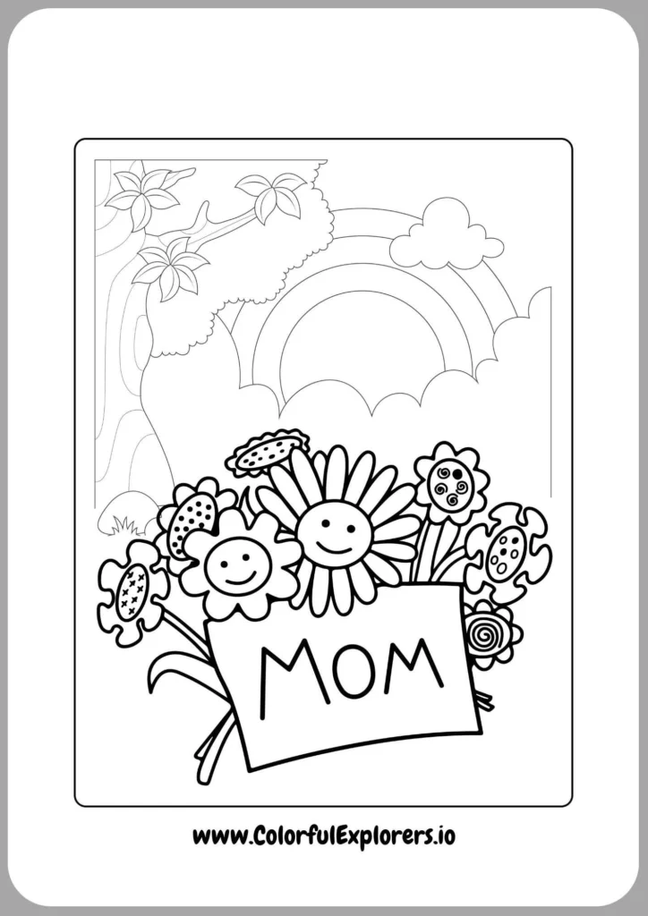 Cute Cupcakes Mothers Day Design