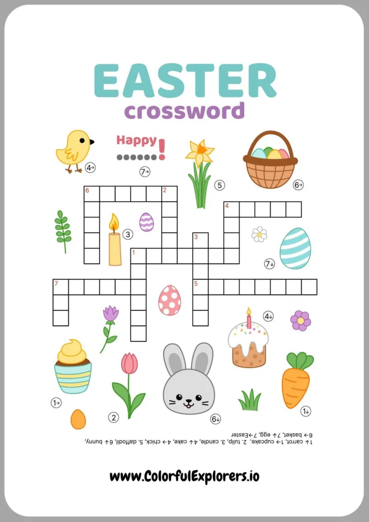 Easter Word Fun for Spring