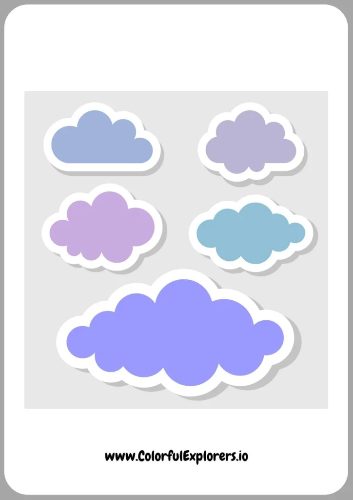 Easy Cloud Cutout Template
