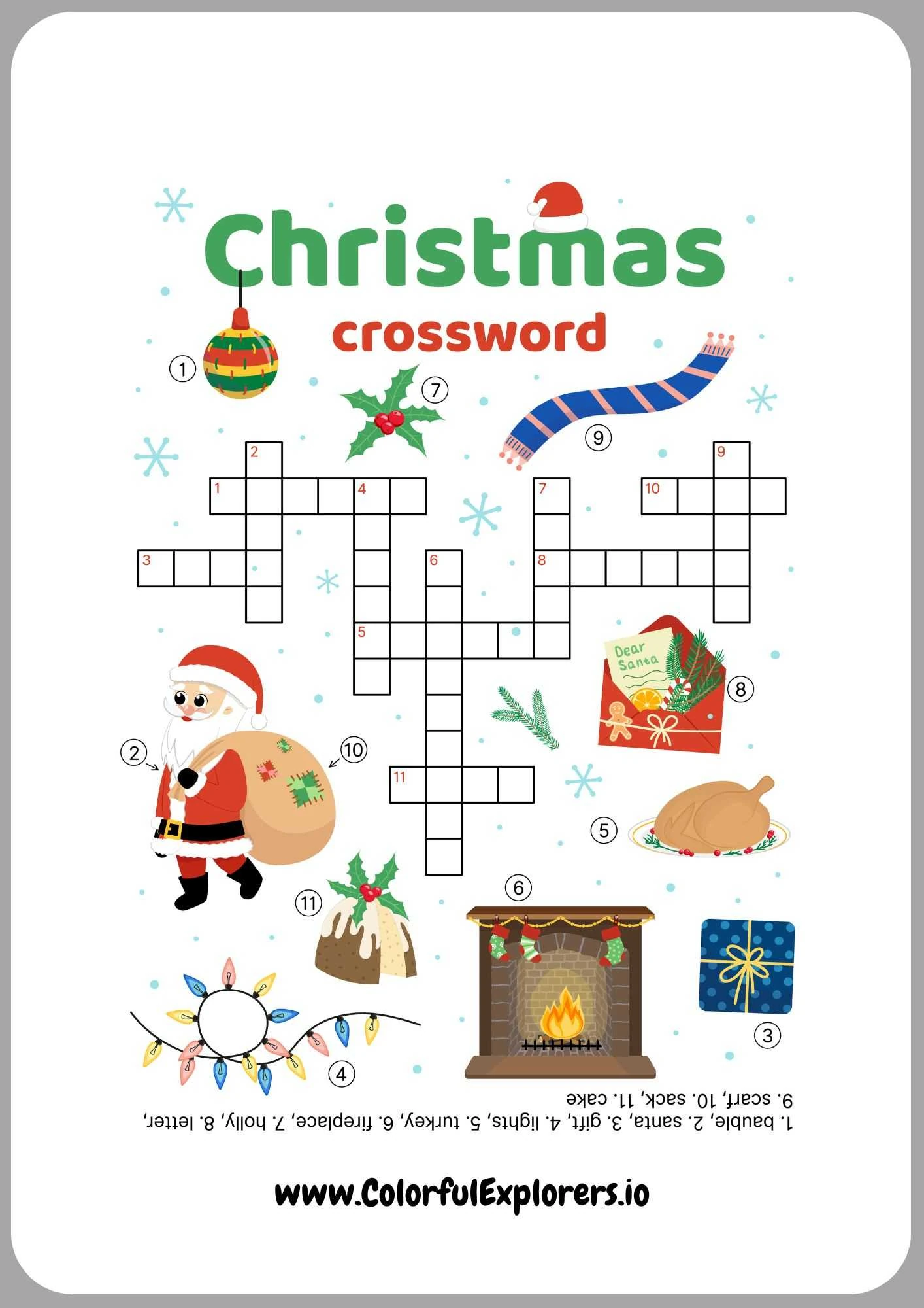 Engaging Christmas Word Hunt for Kids