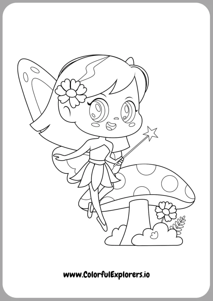 Fairy Dancing in the Meadow