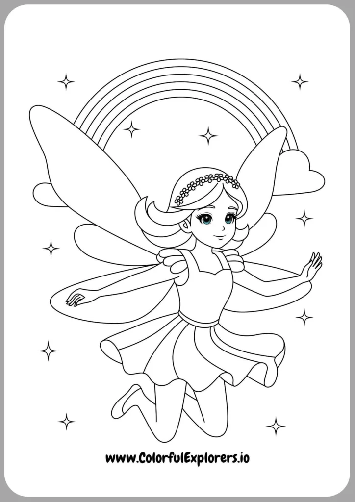 Fairy and Butterfly Friendship