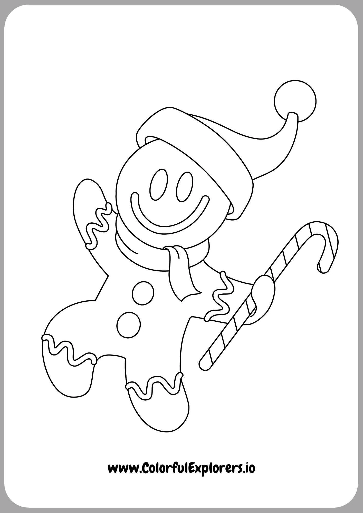 Festive Christmas Tree Sketch