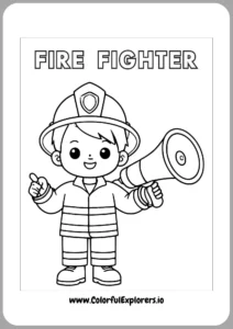 Firemen Coloring pages: Spark your Children's Imagination today