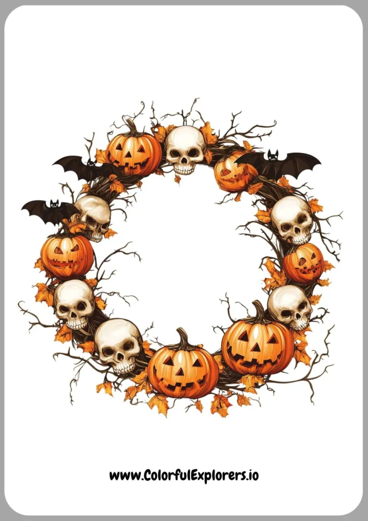Haunt Petal Mask Twilight Wreath