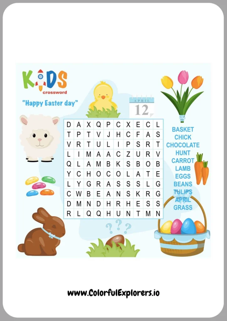 Holiday Words to Find