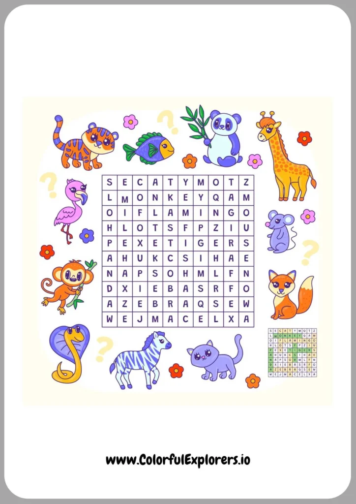 Springtime Easter Word Quest