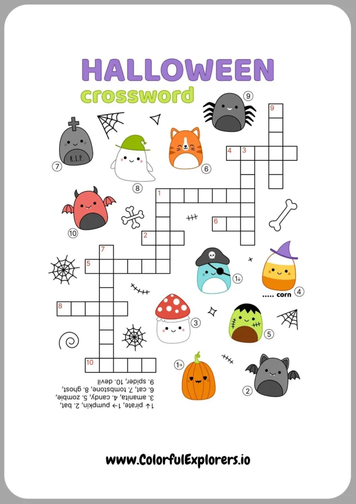 Trick or Treat Word Hunt
